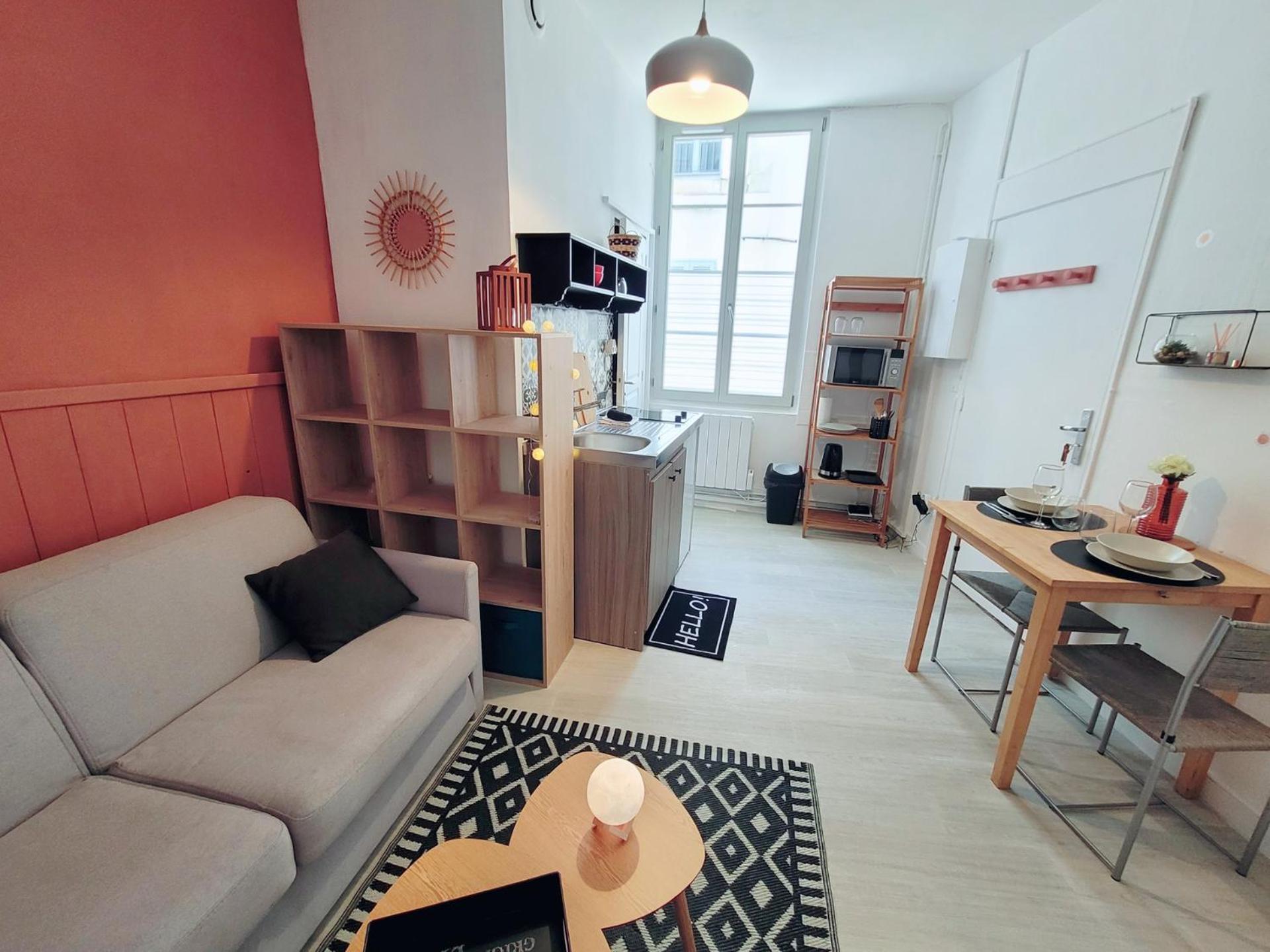 Studio Hypercentre Proche Vieux Marche La Rochelle  Buitenkant foto